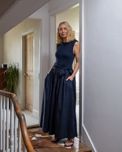 Load image into Gallery viewer, Johann Navy Dress