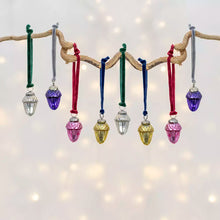 Load image into Gallery viewer, Acorns with Velvet Loops