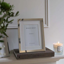 Load image into Gallery viewer, Wide Border Silver Frame (5 x 7")