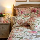 Load image into Gallery viewer, Constance Soft Pink Patchwork Bedspread - One Size
