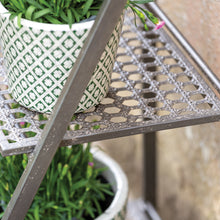 Load image into Gallery viewer, 3-Tier Metal Folding Shelf