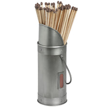 Load image into Gallery viewer, Antique Pewter Matchstick Holder
