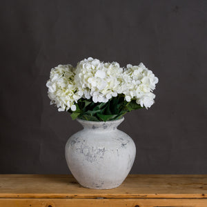 Antique White Vase