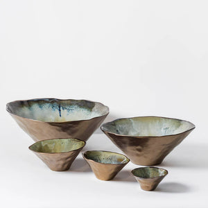 Reactive Bronze Bowl - Large