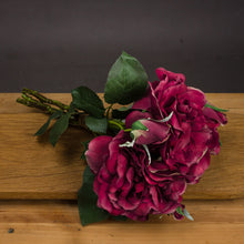 Load image into Gallery viewer, Crimson Short Stem Rose
