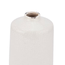 Load image into Gallery viewer, White Crackle Vase
