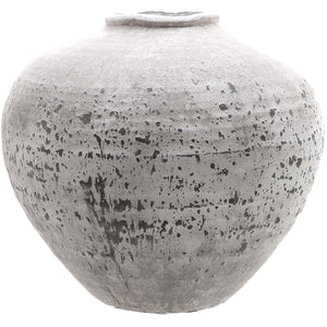 Distressed Stone Ceramic Vase