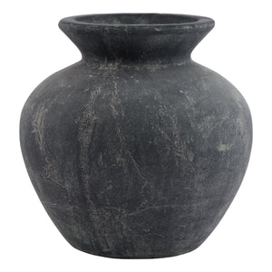 Charcoal Grey Vase