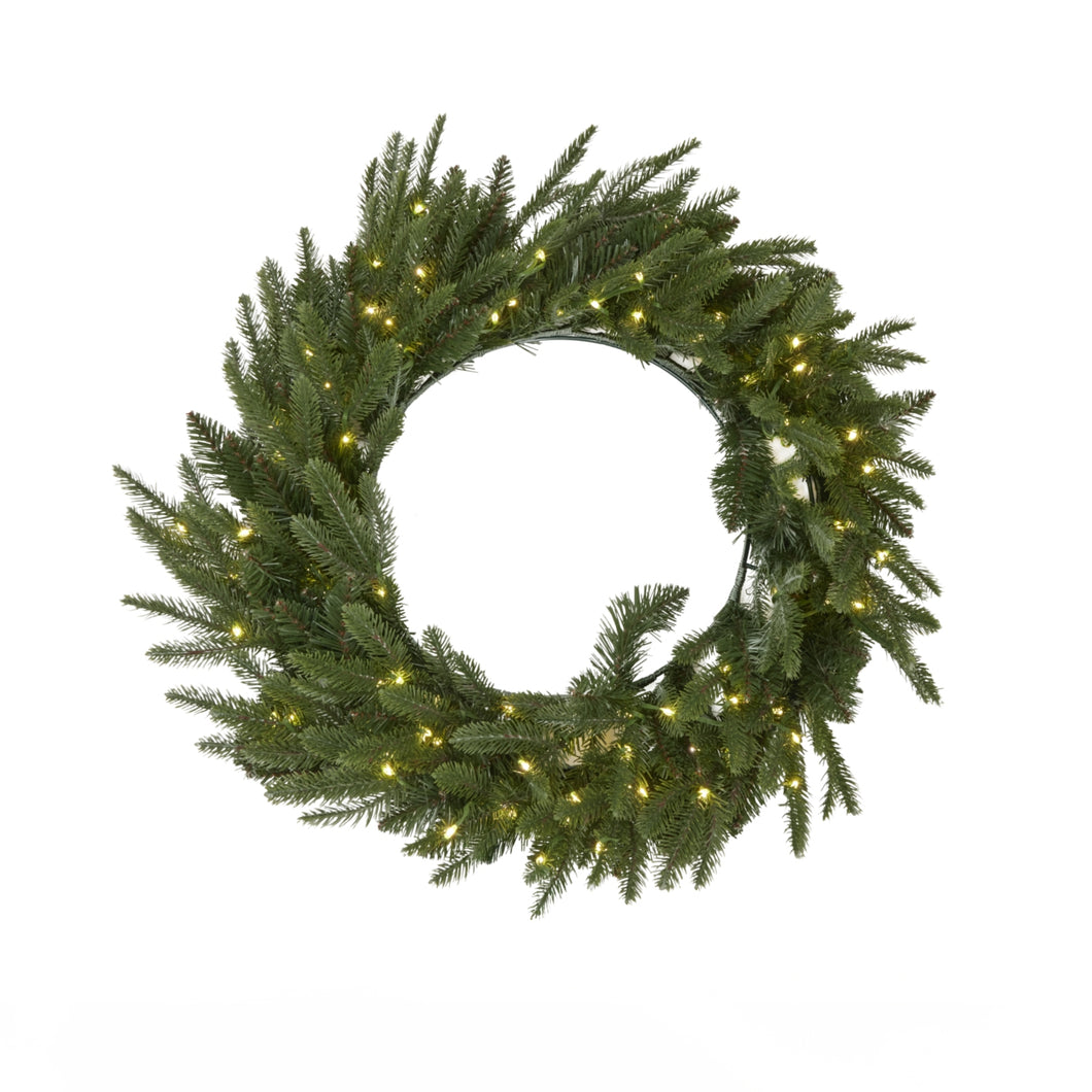 LED Fir Christmas Wreath