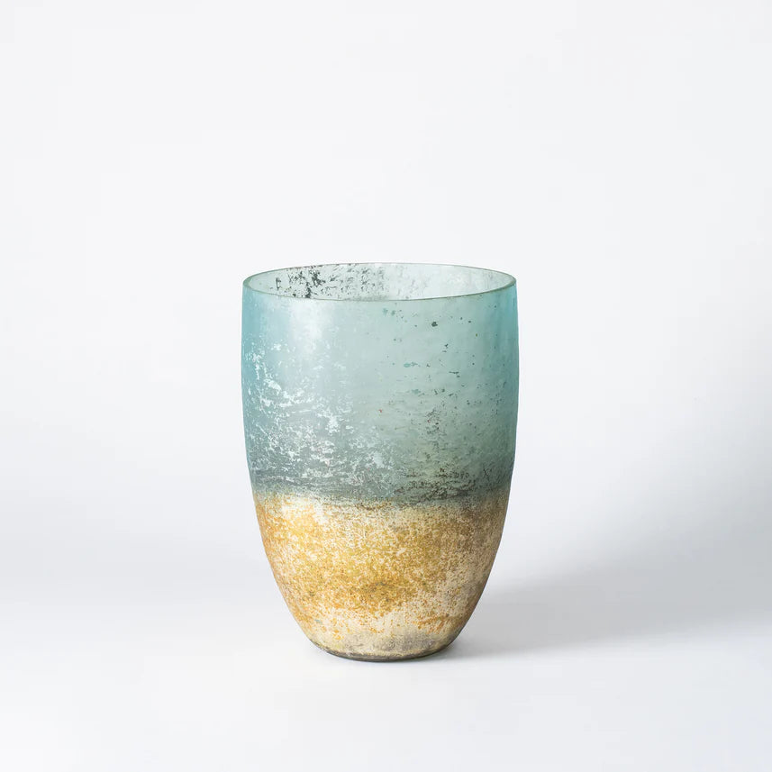 Ocean Green Candle Holder