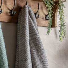 Load image into Gallery viewer, Grey Wool Throw
