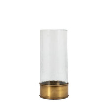 Load image into Gallery viewer, Bronze and Glass Vase - Small
