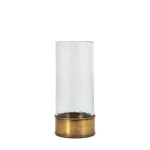 Bronze and Glass Vase - Small
