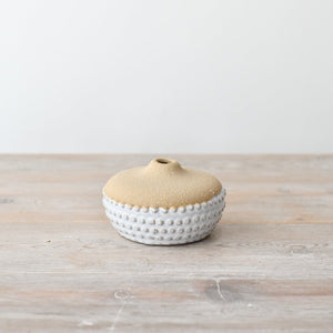 Bobble Two Tone Bud Vase - Short