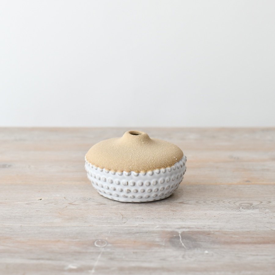 Bobble Two Tone Bud Vase - Short