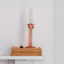 Load image into Gallery viewer, Rose Pineapple Glass Candlestick
