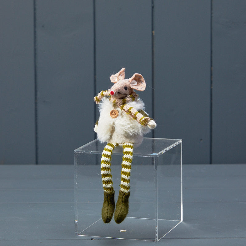Georgie Mouse with Furry Gilet