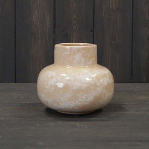 Marbled Ceramic Vase - Small