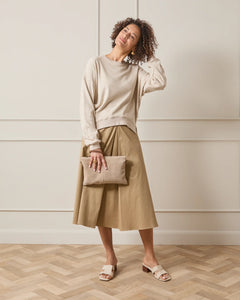 Kerrie Beige Sweatshirt