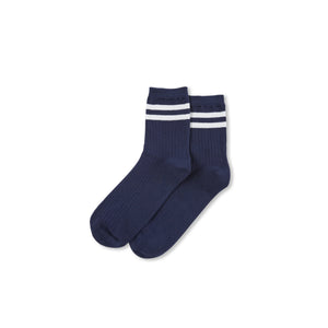 Navy Bamboo Ankle Socks