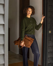 Load image into Gallery viewer, Eden Dark Olive Cardigan
