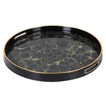Load image into Gallery viewer, Grey/Gold Mottled Tray
