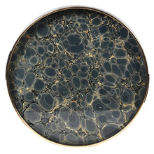 Load image into Gallery viewer, Grey/Gold Mottled Tray

