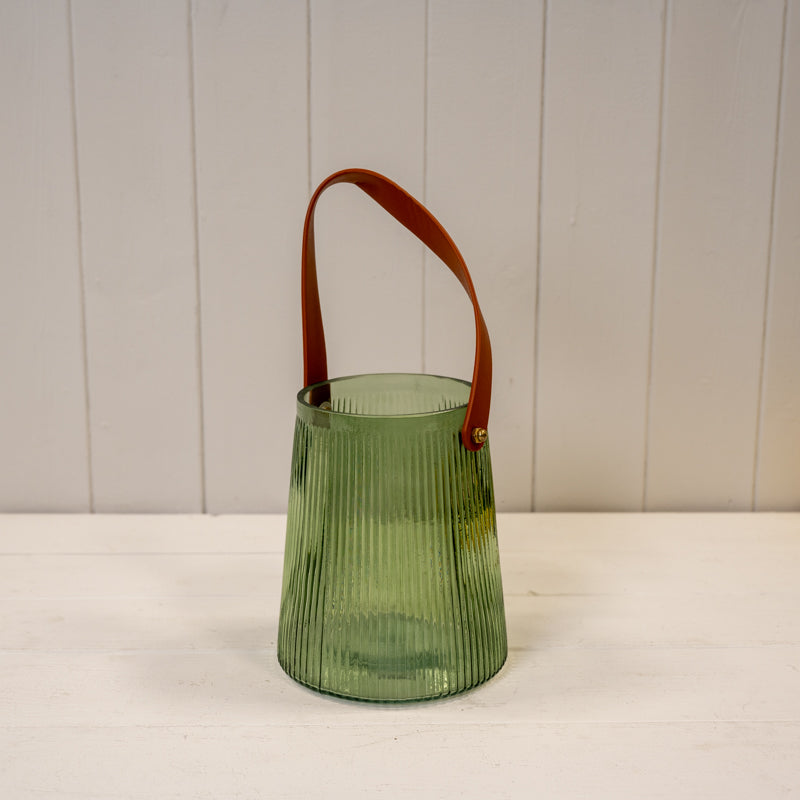 Green Glass Lantern