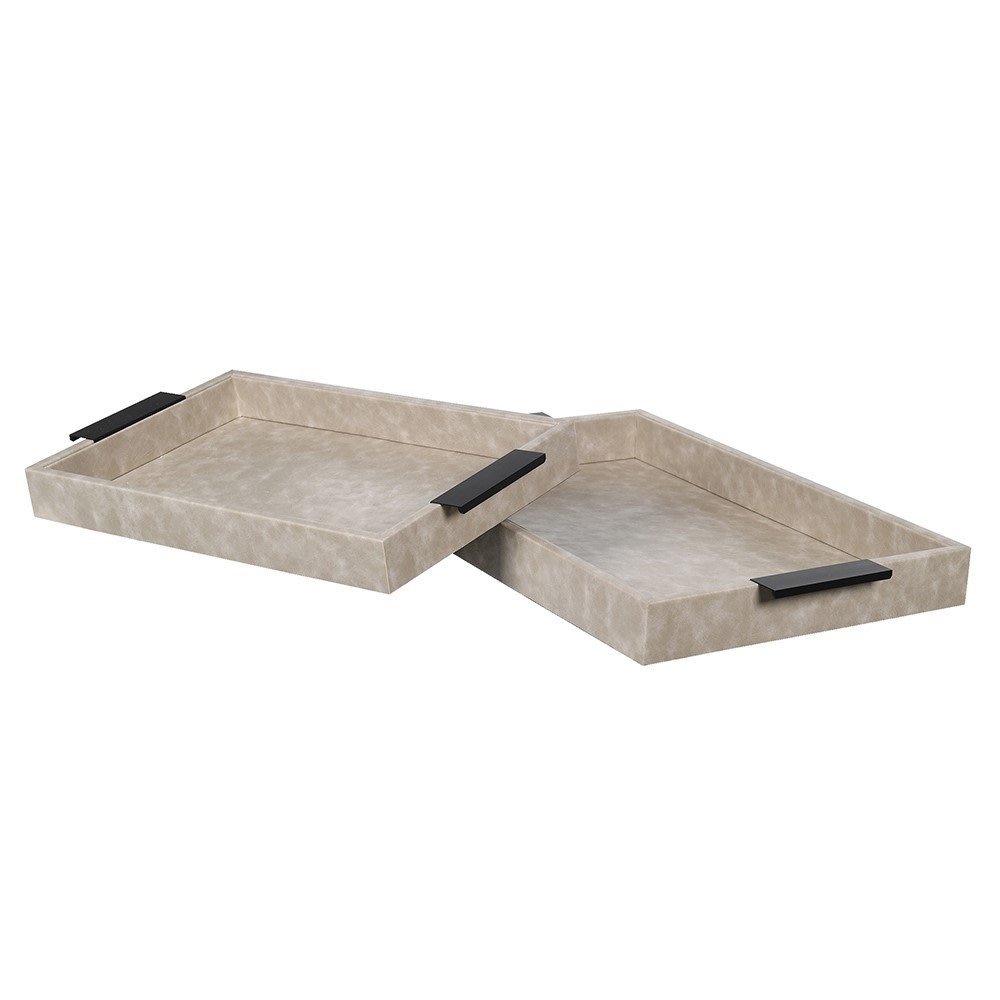 Faux Leather Tray - Small