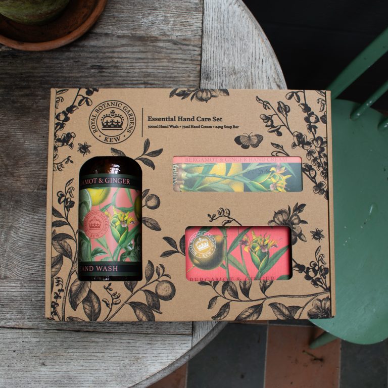 Kew Gardens Bergamot and Ginger Hand Care Gift Box