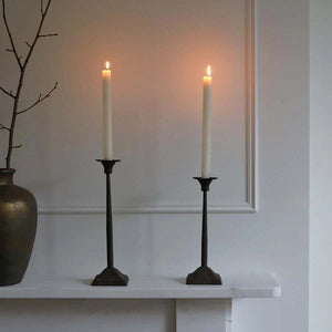 Rustic Metal Candlestick - Small