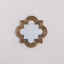 Load image into Gallery viewer, Antique Bronze Ornate Mirror
