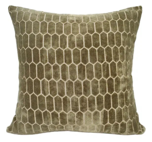 Aberdeenshire Olive Cushion - Large