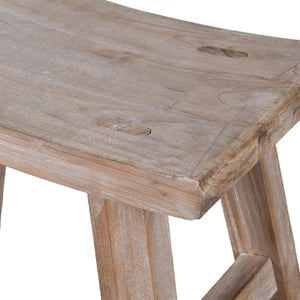 Low Wooden Stool