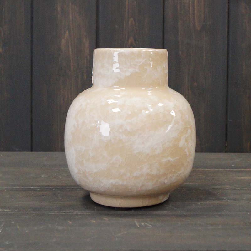 Marbled Ceramic Vase - Large