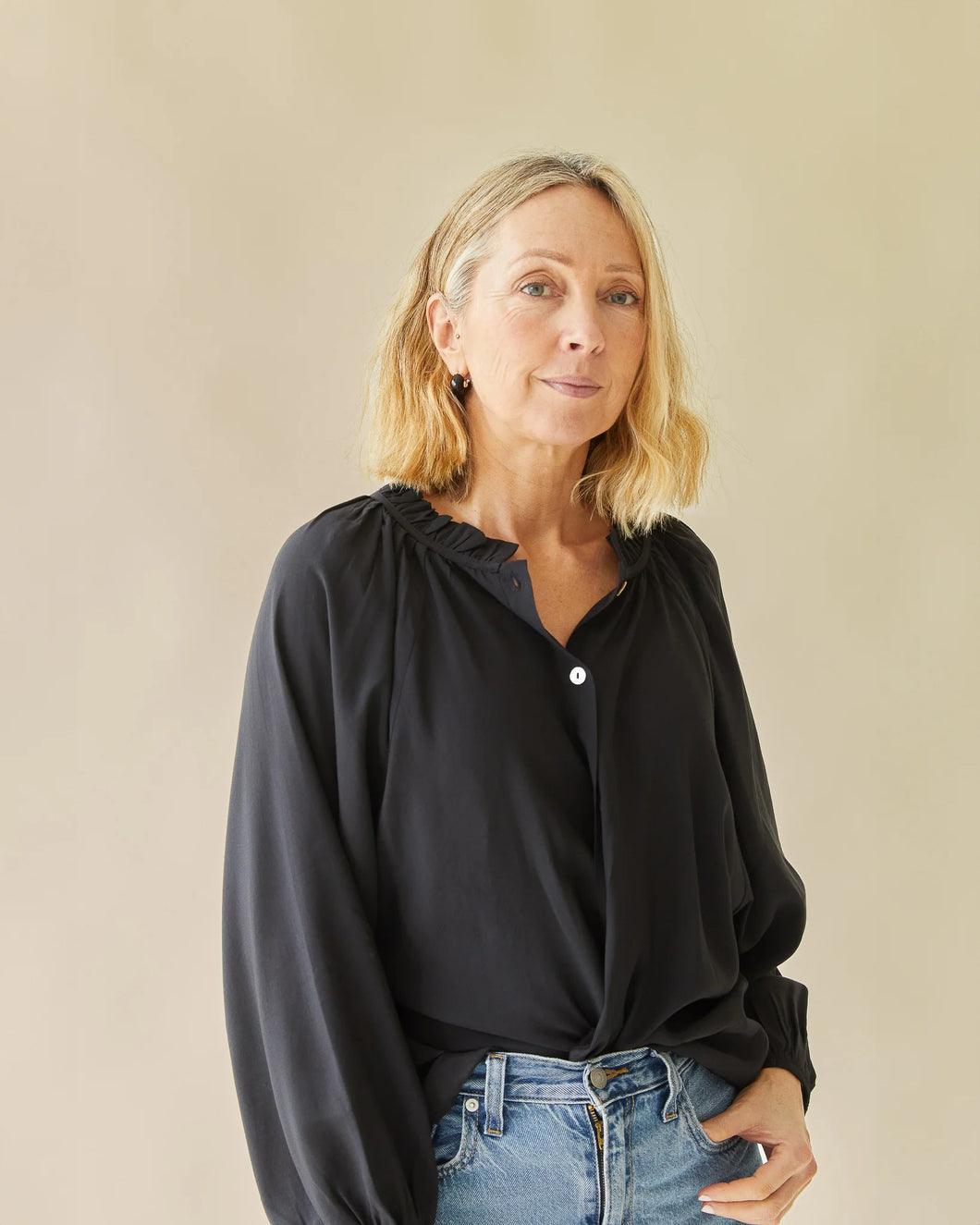 Michelle Black Shirt