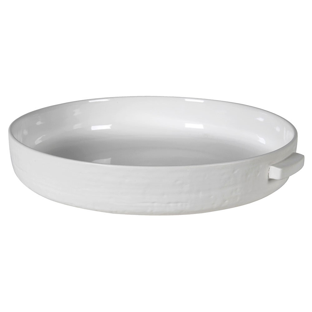 White Distressed Ceramic Bowl