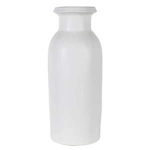Tall White Vase