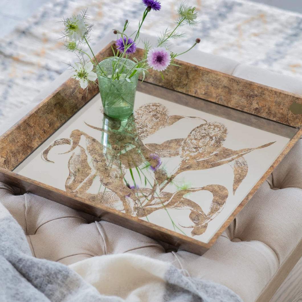 Square Botanical Tray