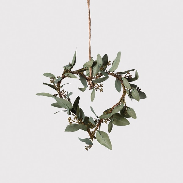 Eucalyptus Heart Decoration