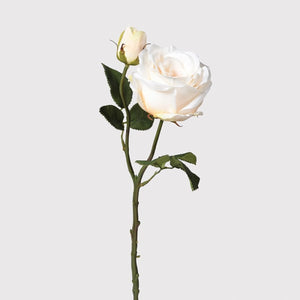 Off White Rose Spray