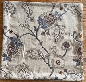 Windsor Floral Linen Cushion