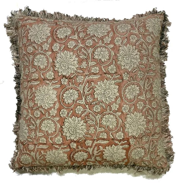 Derbyshire Rusty Pink Cushion