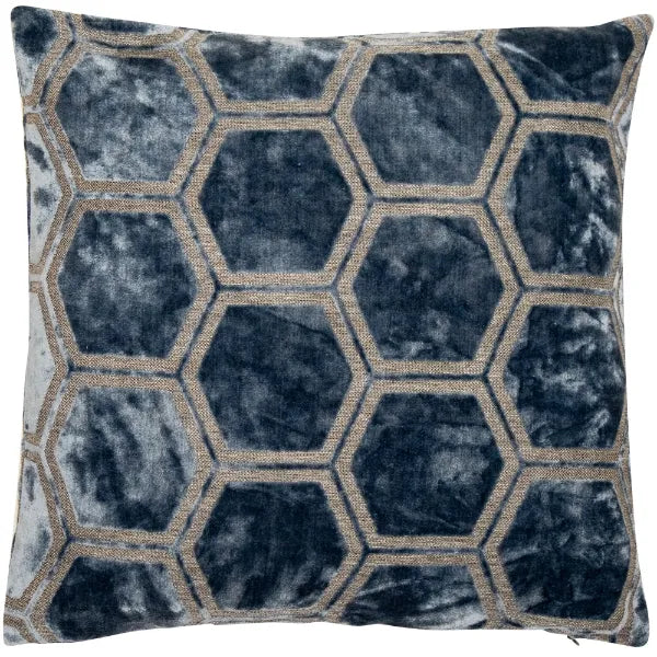 Inca Blue Cushion - Large