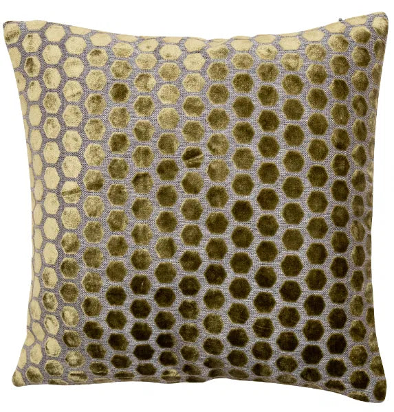 Norfolk Olive Cushion - Small