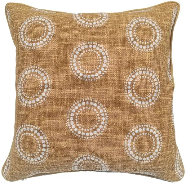 Poole Mustard Cushion - 70% OFF