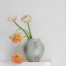 Load image into Gallery viewer, Rustic Pale Blue Vase
