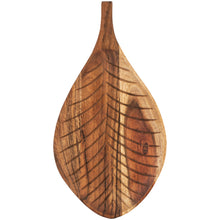 Load image into Gallery viewer, Acacia Leaf Carved Serving Board
