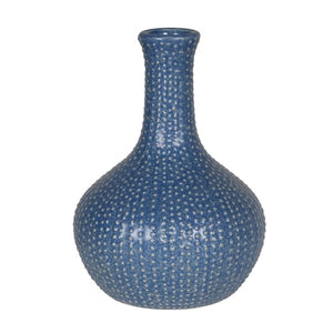 Blue Urchin Vase