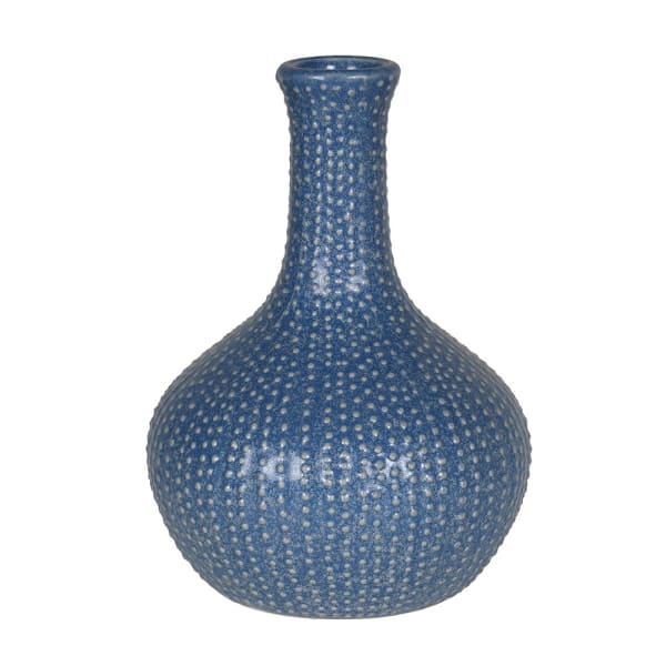 Blue Urchin Vase